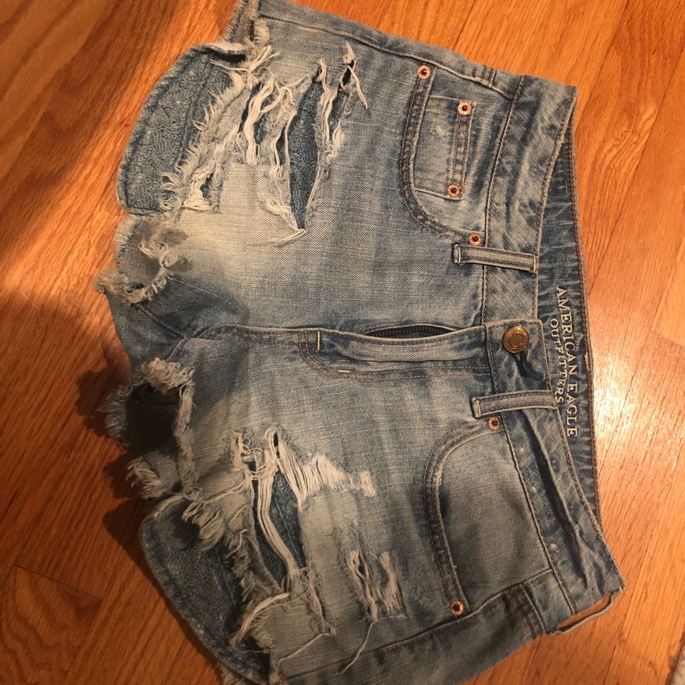 American eagle jean shorts worn once